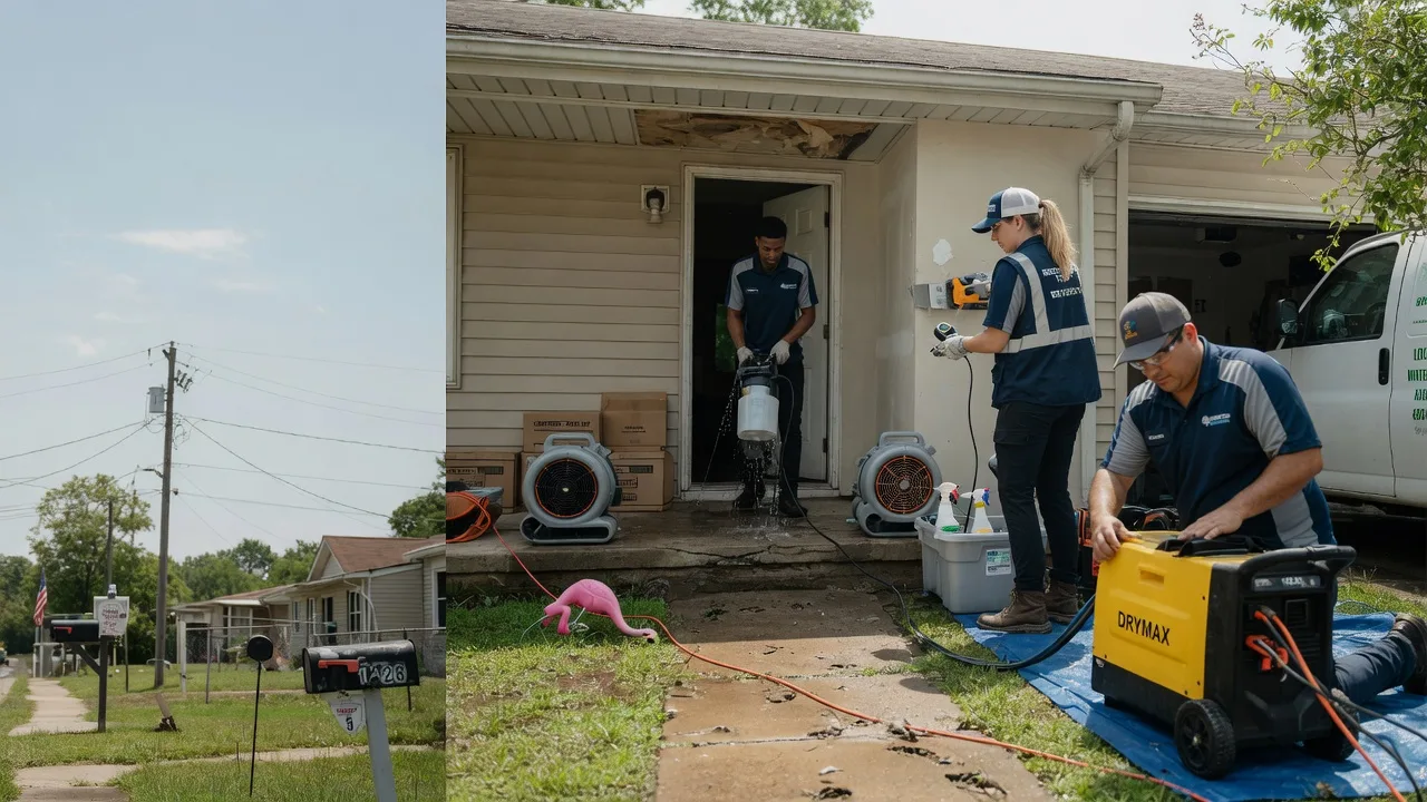 Storm Damage Water Removal in Magnetic Springs, OH near me